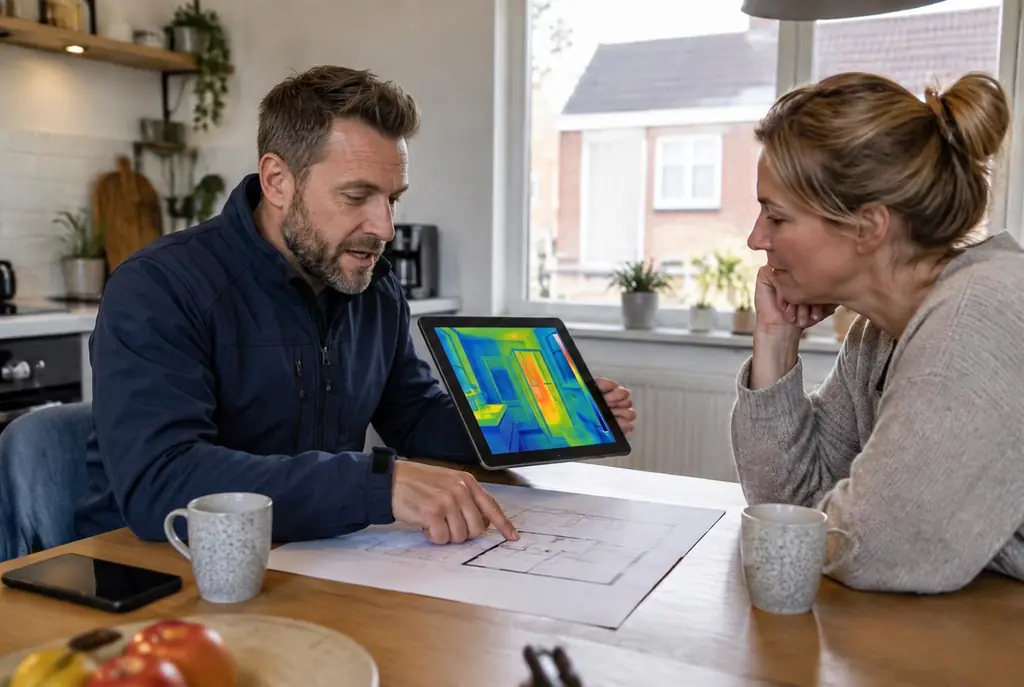 Lekdetectie Laren – bevindingen bespreken aan de keukentafel